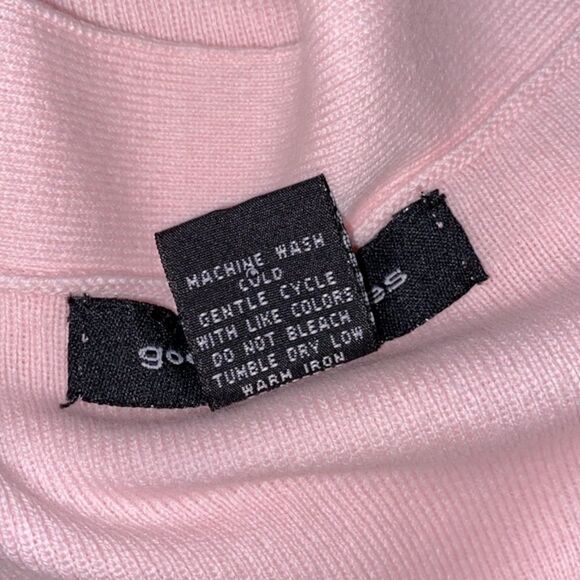 Goodclothes pink knit top size small cotton blend - Picture 5 of 5
